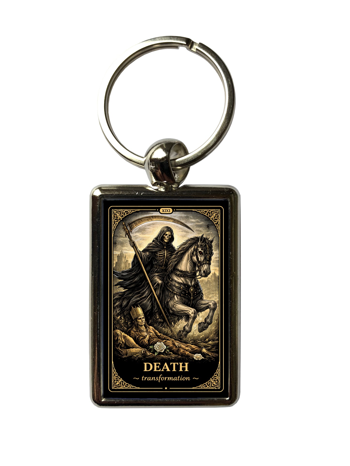 Tarot Card Keyrings – Choose Your Card – Gothic Witchy Keychain Collection