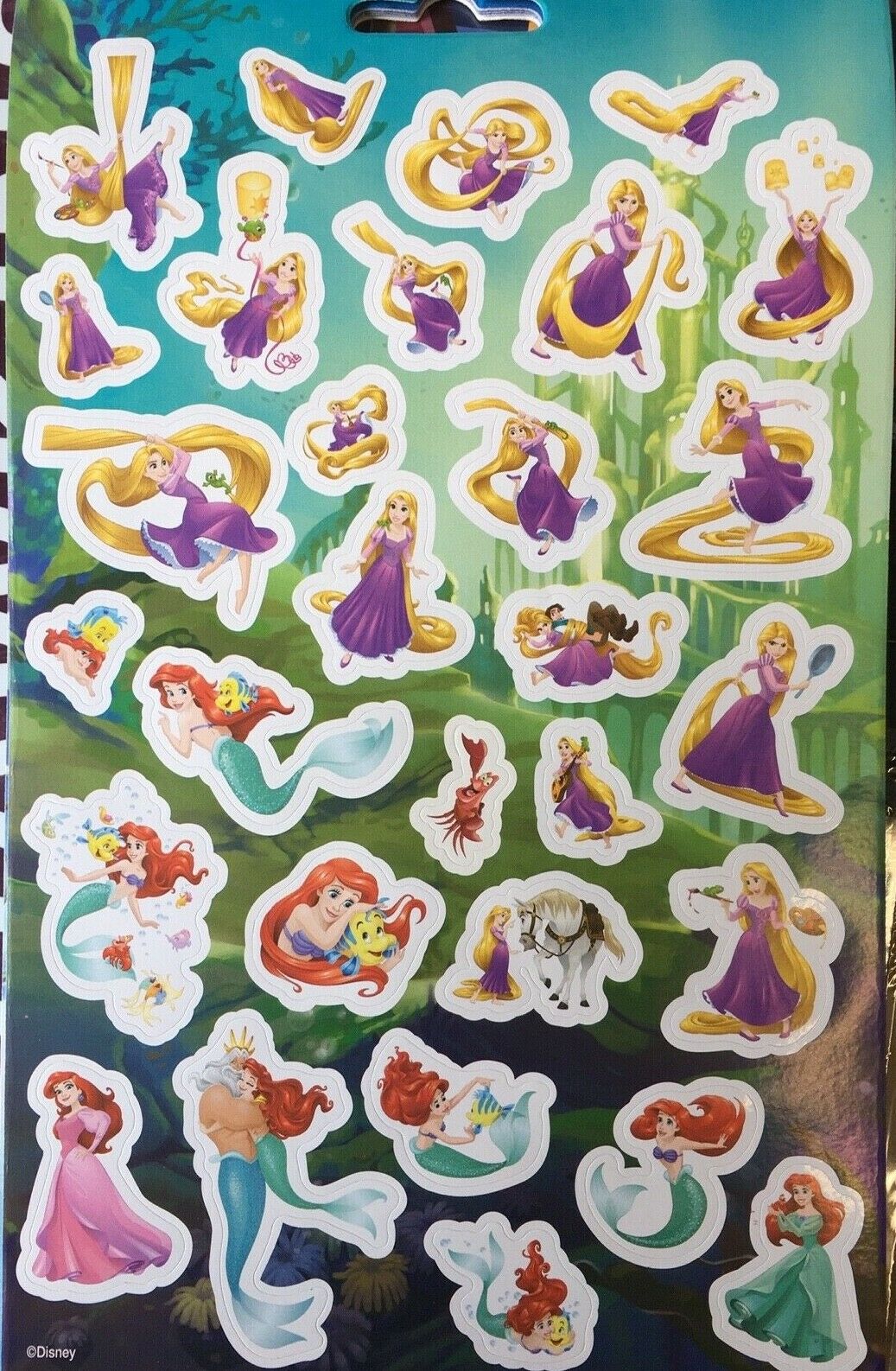 Pack de plus de 700 autocollants Princesses Disney