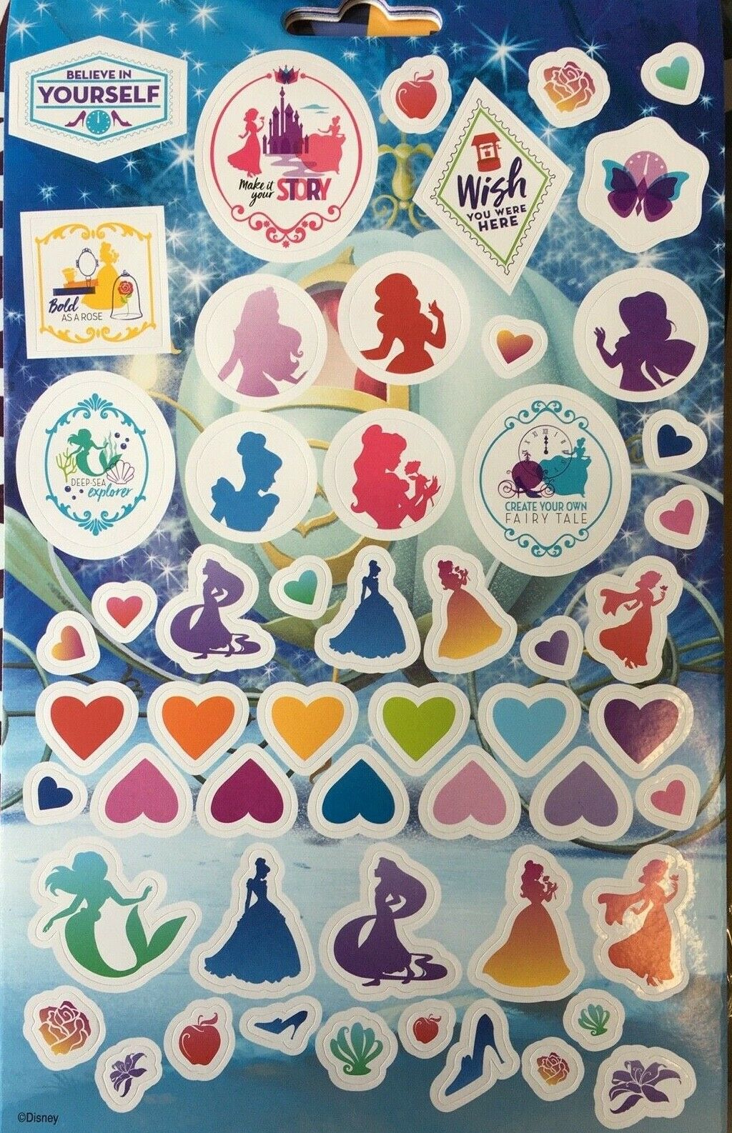 Disney Princesses 700+ Sticker Pack