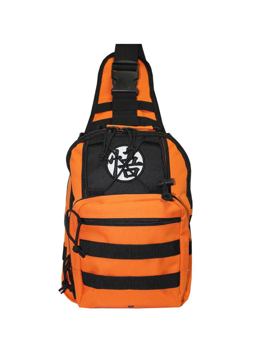 Sac à dos à bandoulière avec symbole kanji de Maître Roshi de Dragon Ball Z