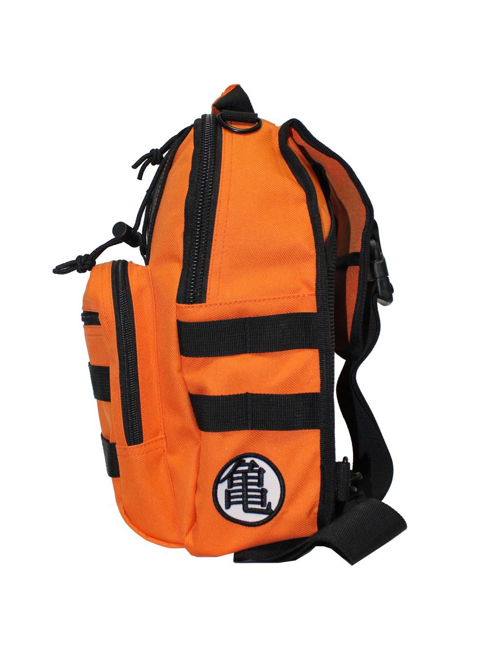 Sac à dos à bandoulière avec symbole kanji de Maître Roshi de Dragon Ball Z