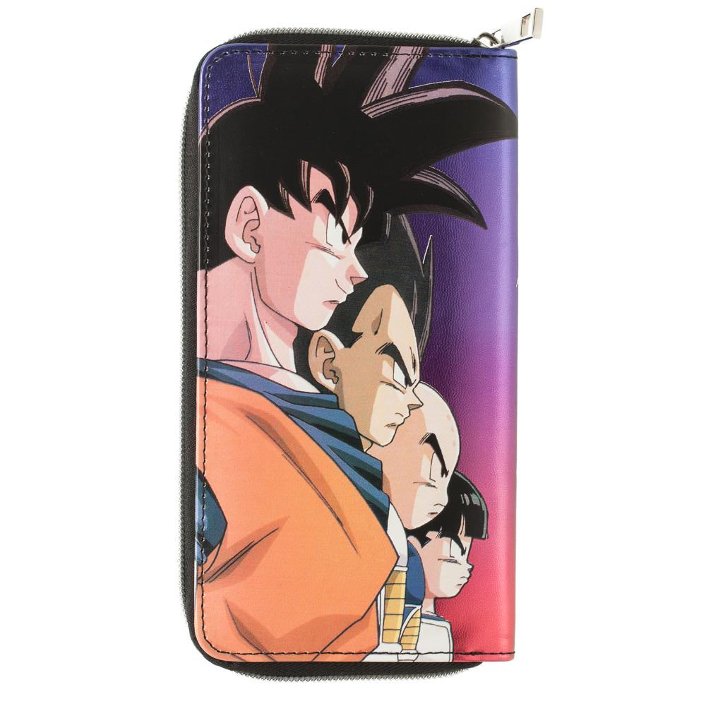 Dragon Ball Z Characters Zip-around Purse