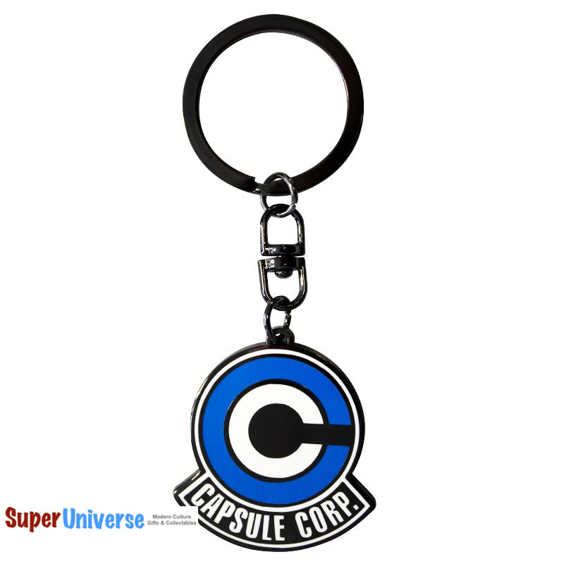 Dragon Ball Z Capsule Corp Emblem Metal Keychain