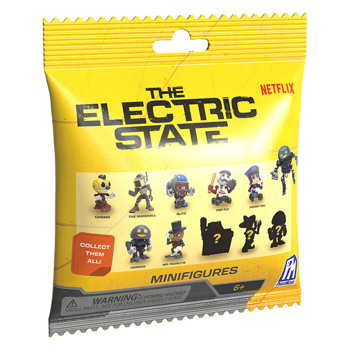 Electric State Mini Figures – Collectible Movie Characters – 10 to Collect – Rare Chase Figures