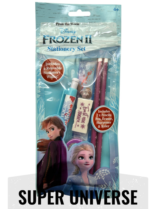 Ensemble de papeterie sous licence Disney Frozen 2 de 6 pièces