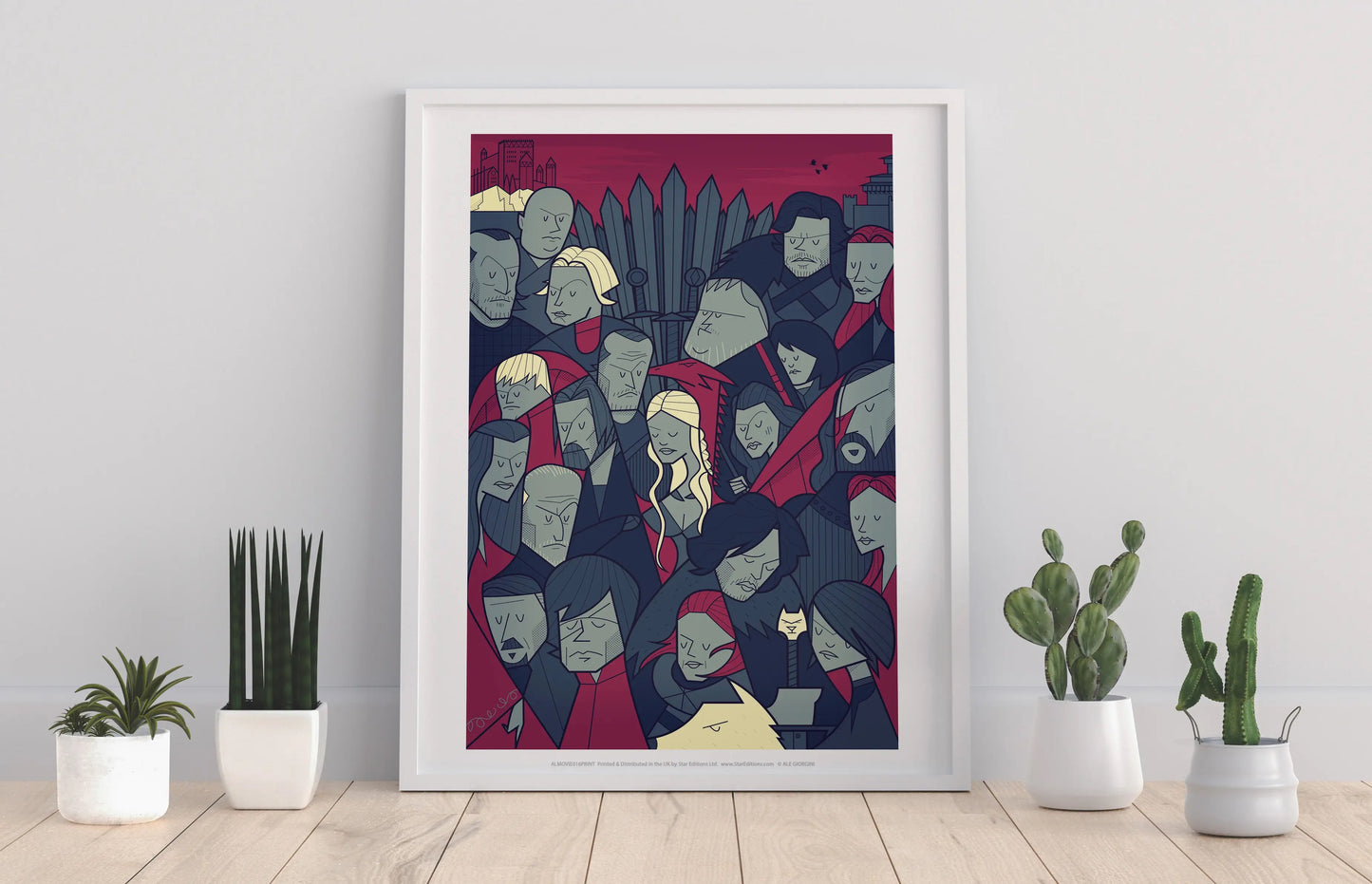 Game Of Thrones Pop Art Print 11 x 14 inches