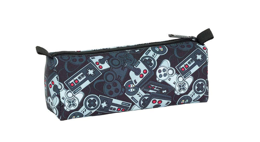 Retro Gamer Controllers Black Pencil Case