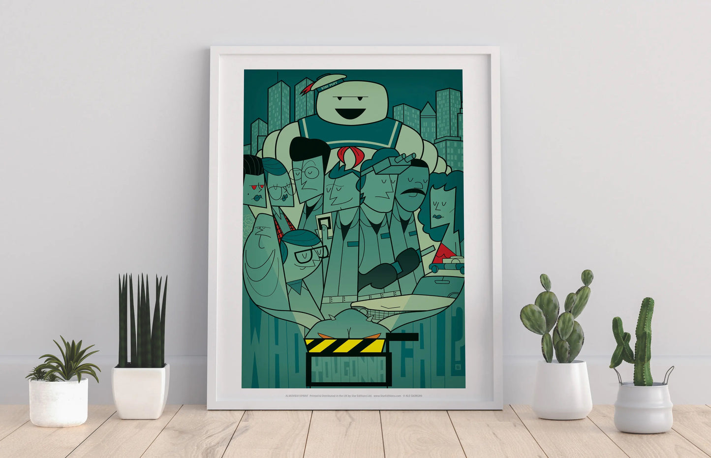 Impressions Pop Art Ghostbusters Impression d'art 11 x 14 pouces