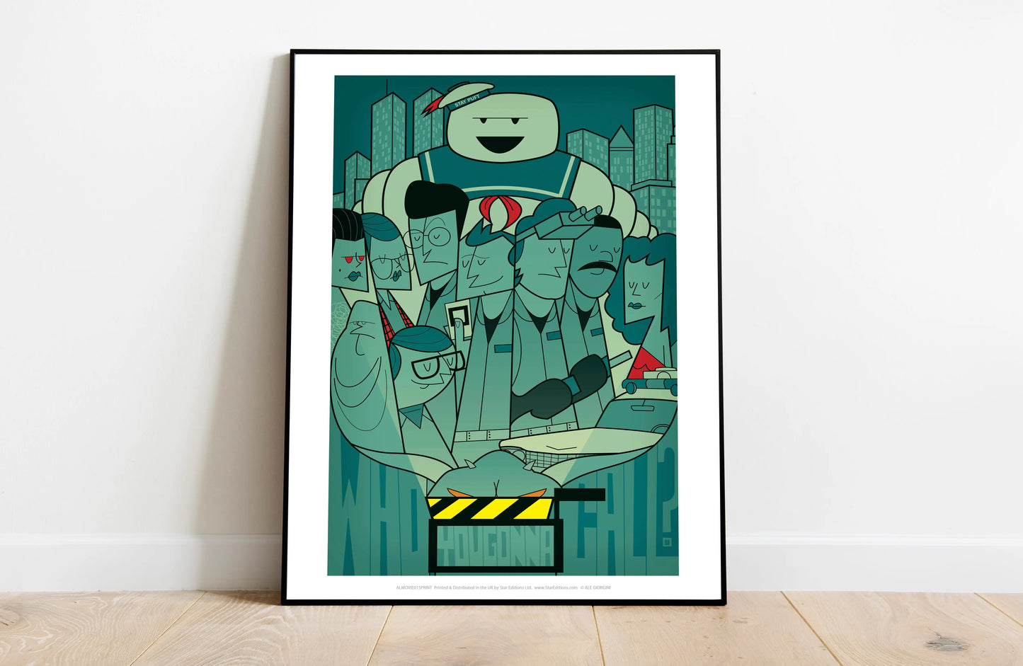 Pop-Art-Drucke Ghostbusters Kunstdruck 11 x 14 Zoll