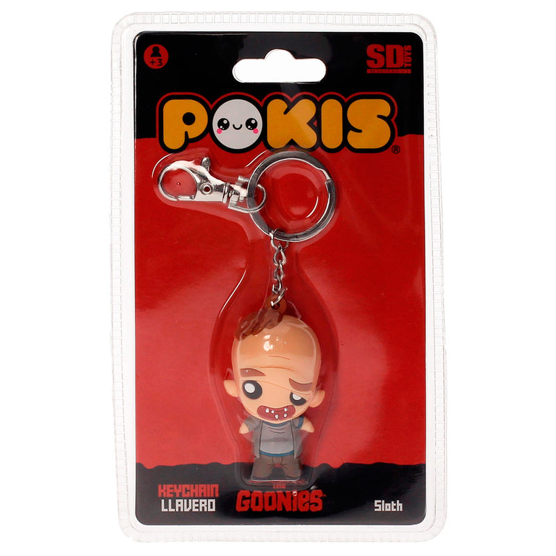 The Goonies Sloth 3D PVC Figural Keyring New and Licensed