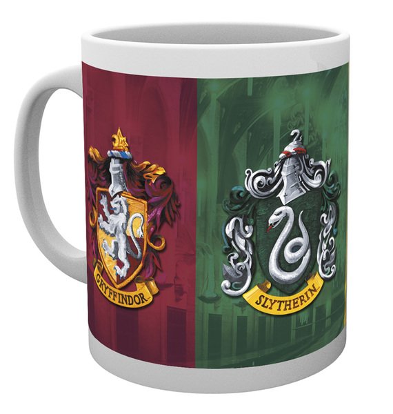 Mug en boîte Harry Potter Maisons de Poudlard 320 ml - Sous licence complète