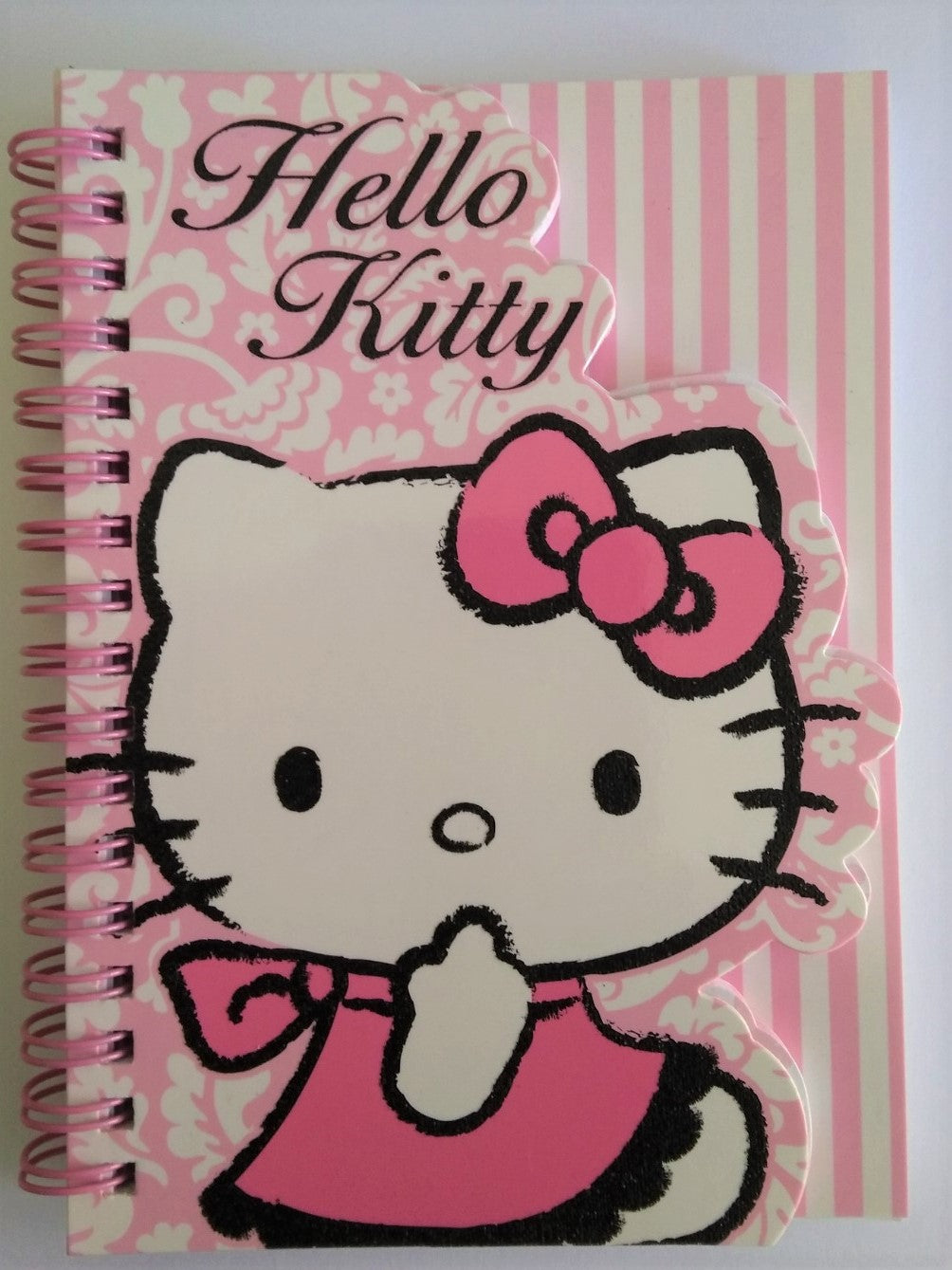 Hello Kitty Rococo Die Cut A6 Notebook