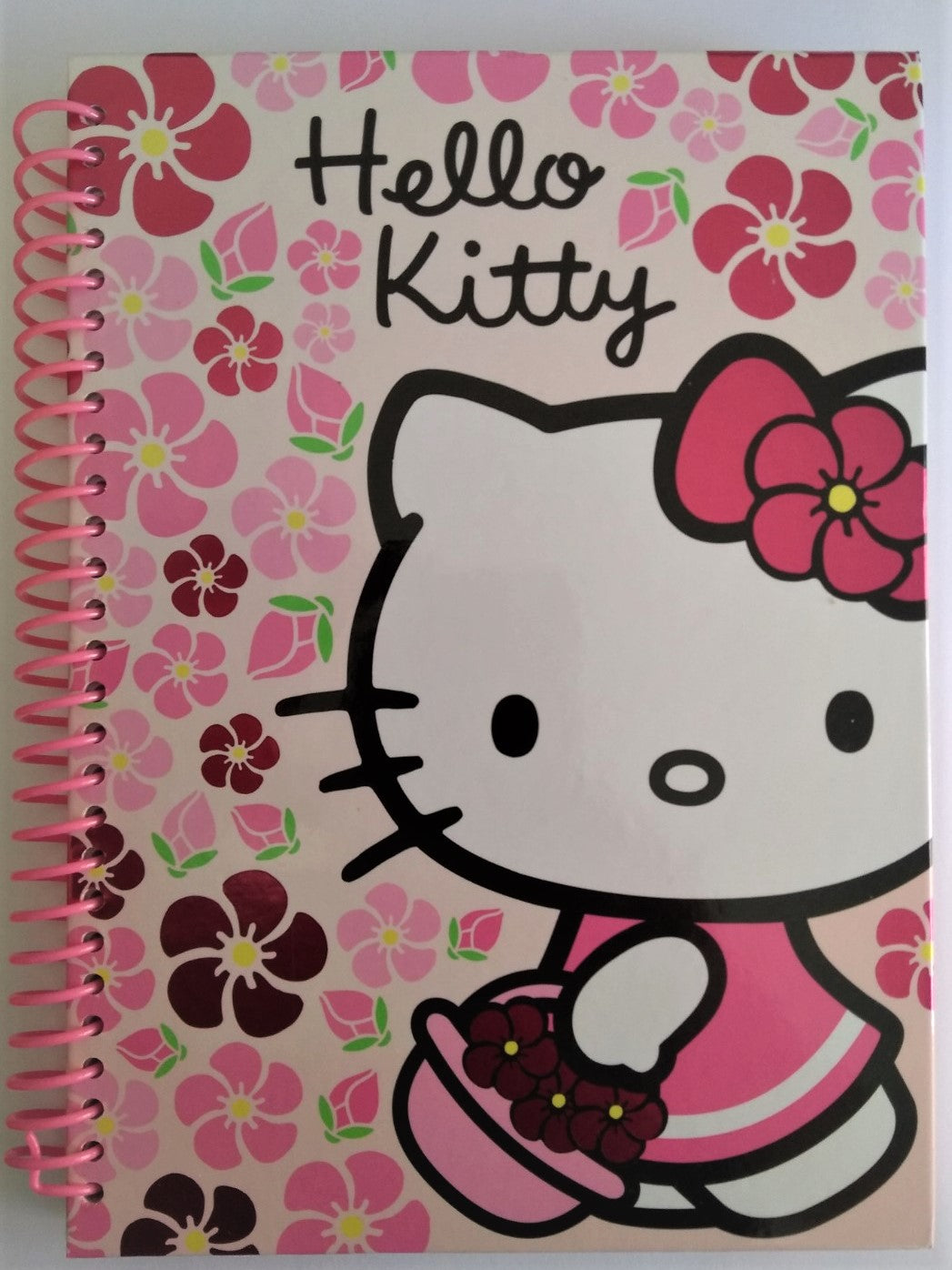 Hello Kitty Flowers A5 Notebook