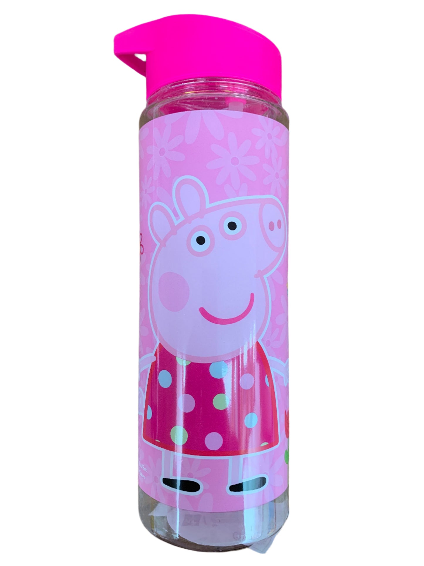 Peppa Pig Kids 650ml Water Bottle with Straw – Officially Licensed Drink Bottle