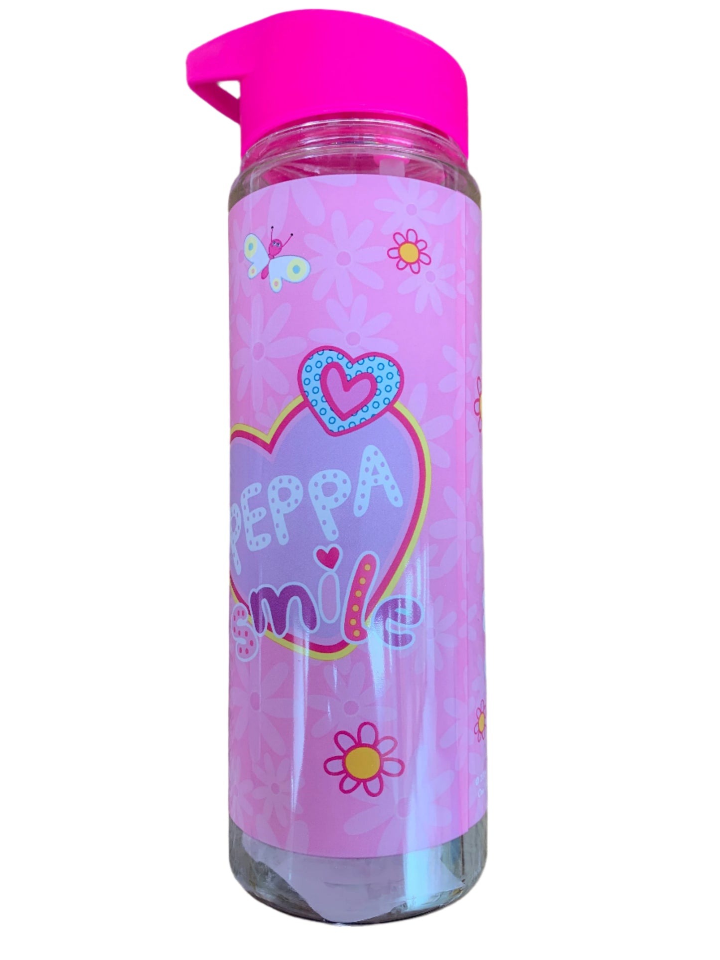 Peppa Pig Kids 650ml Water Bottle with Straw – Officially Licensed Drink Bottle