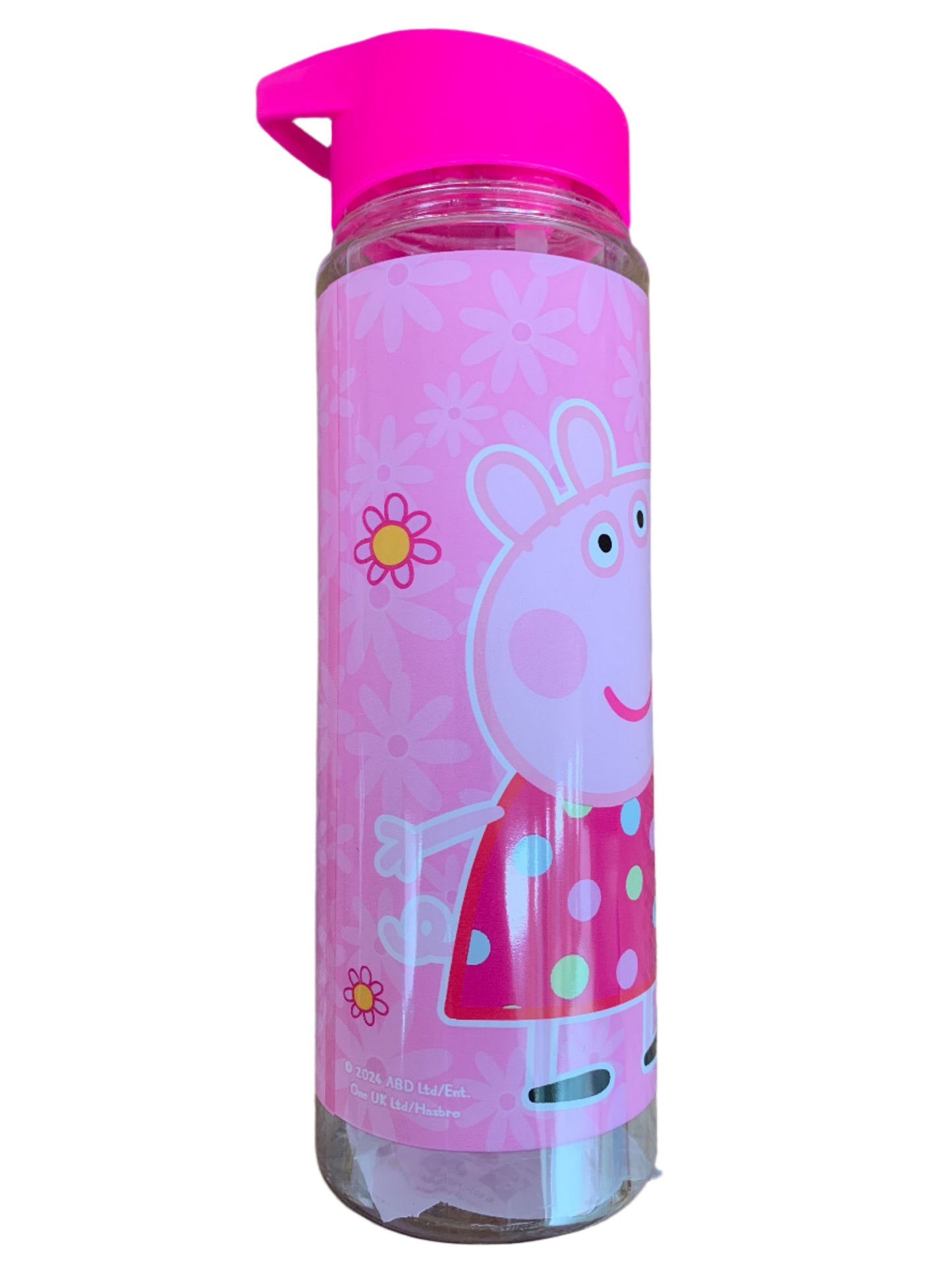 Peppa Pig Kids 650ml Water Bottle with Straw – Officially Licensed Drink Bottle