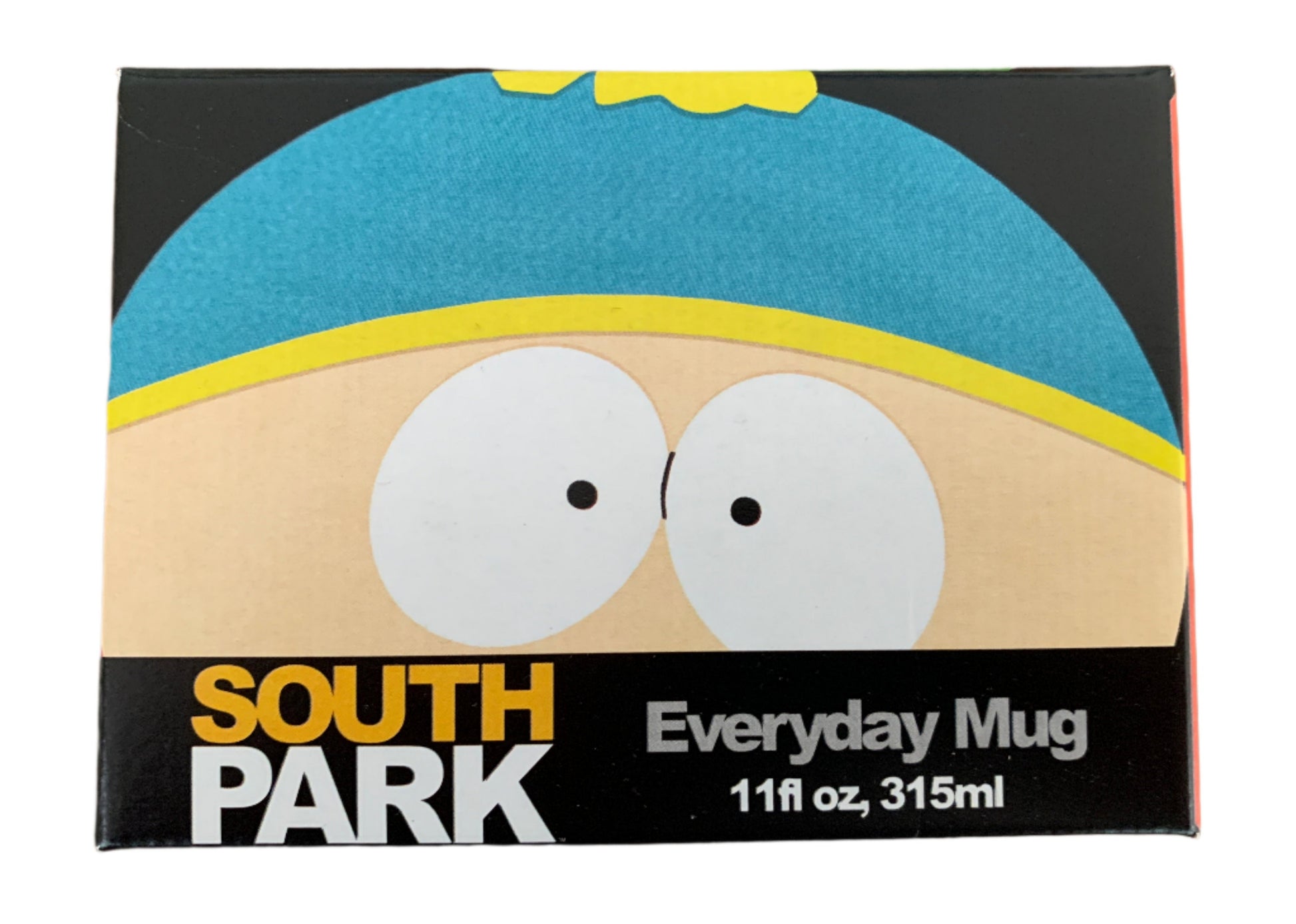South Park mug packaging on a white background