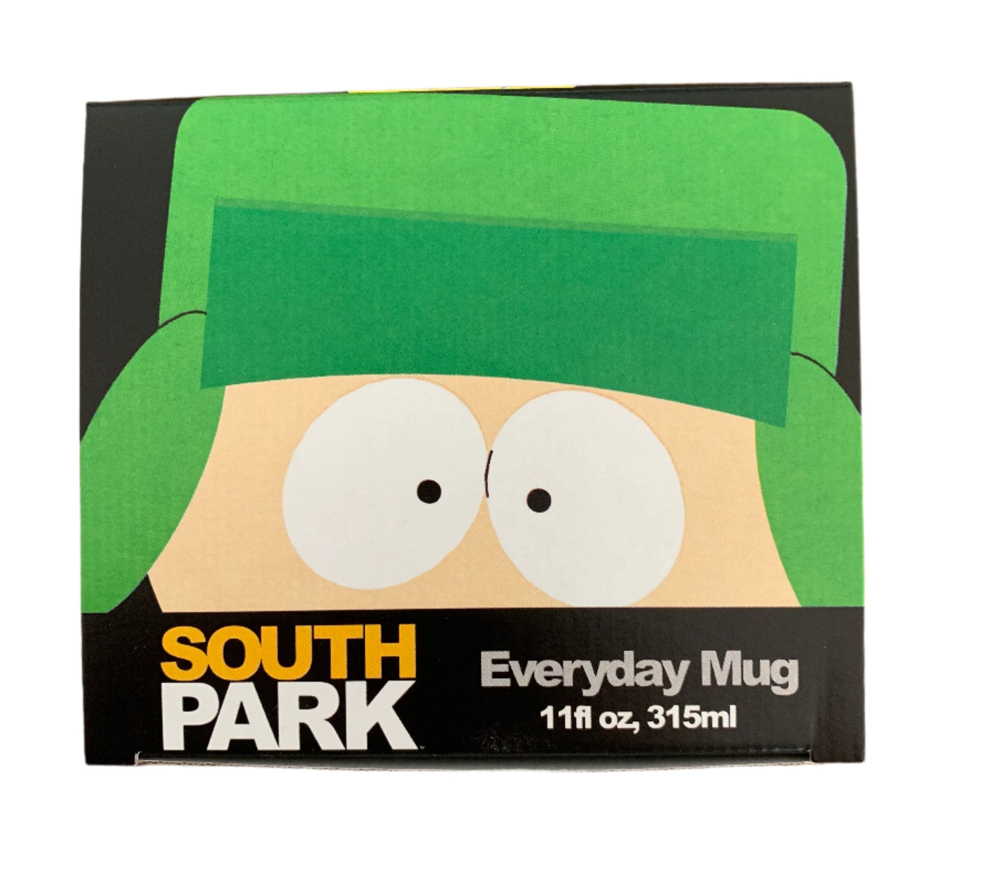 South Park mug packaging on a white background