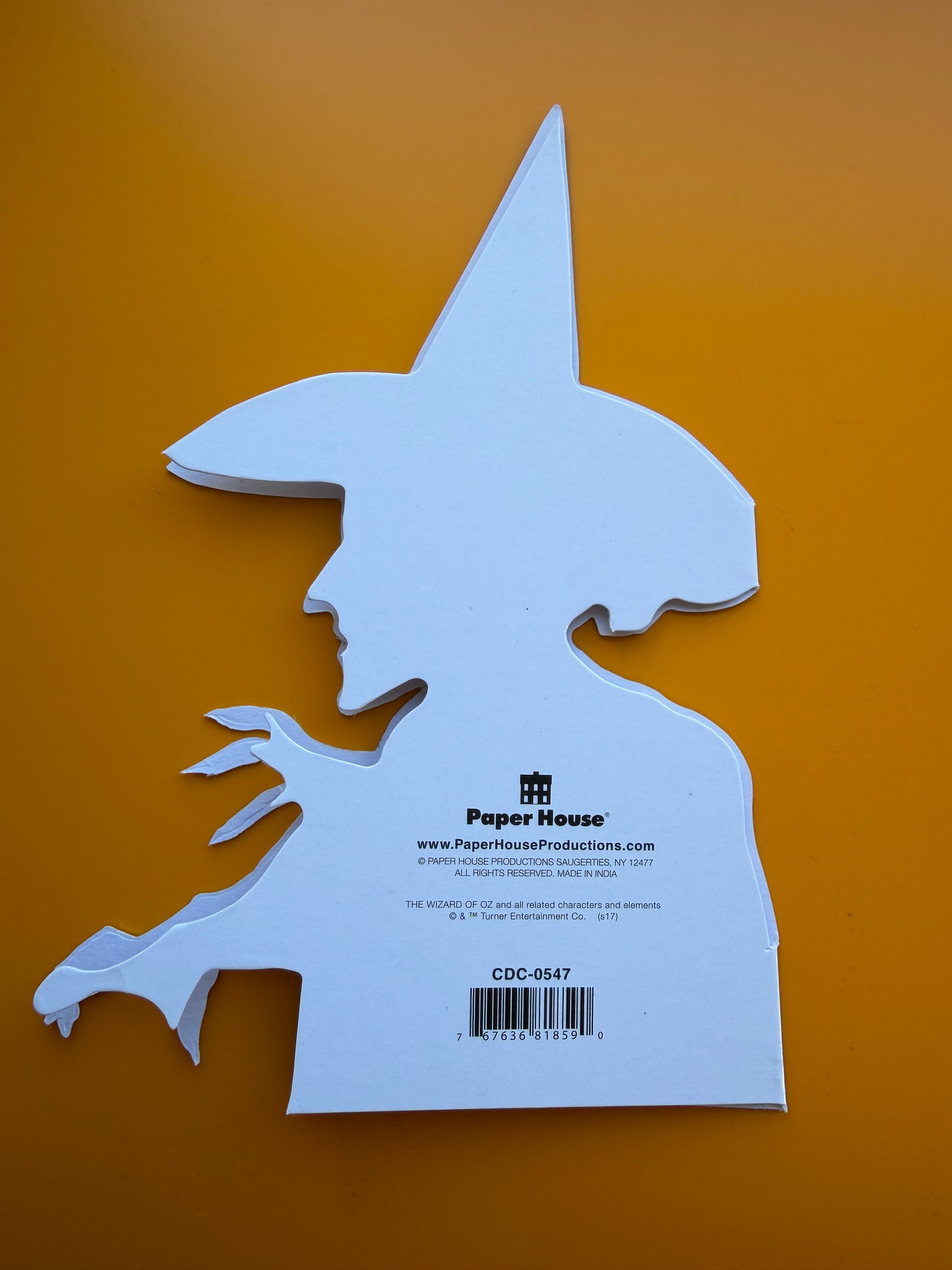 Wizard of Oz Wicked Witch Birthday Card – Official Licensed Greeting