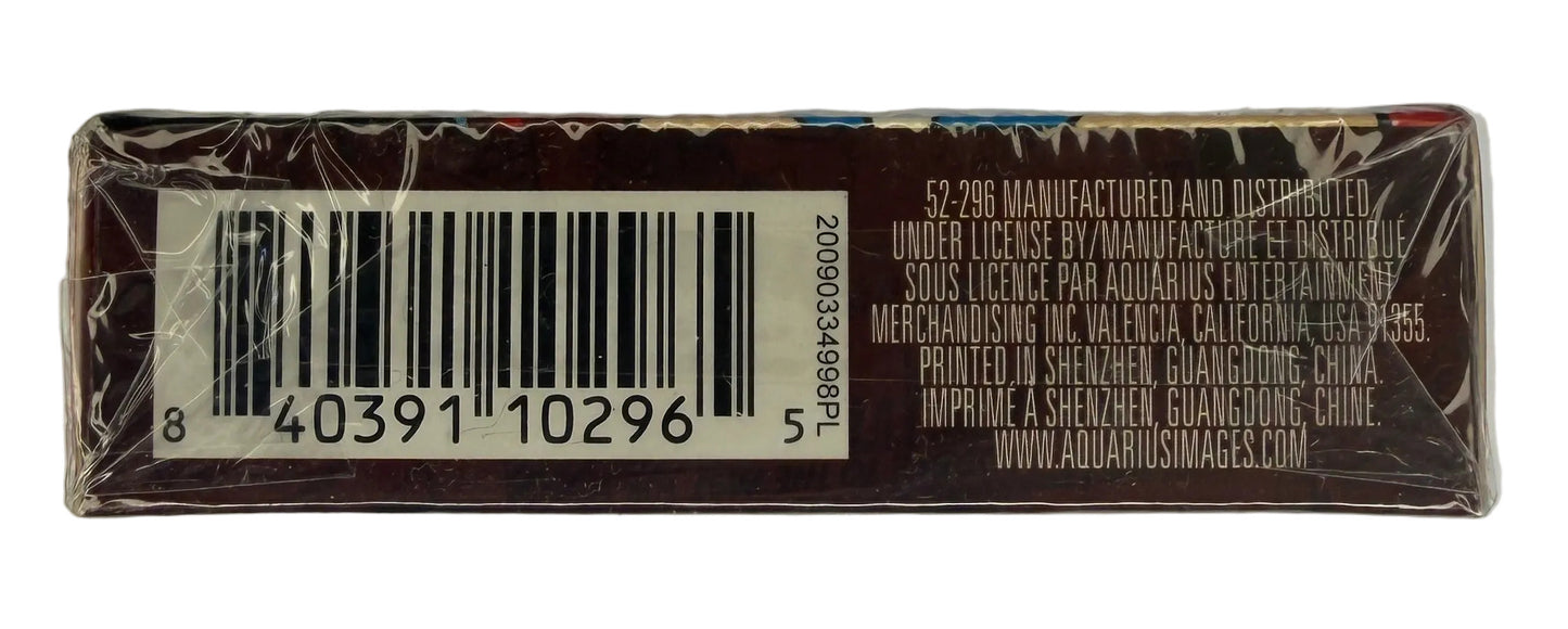 Rectangular product packaging with a barcode on a light gray background
