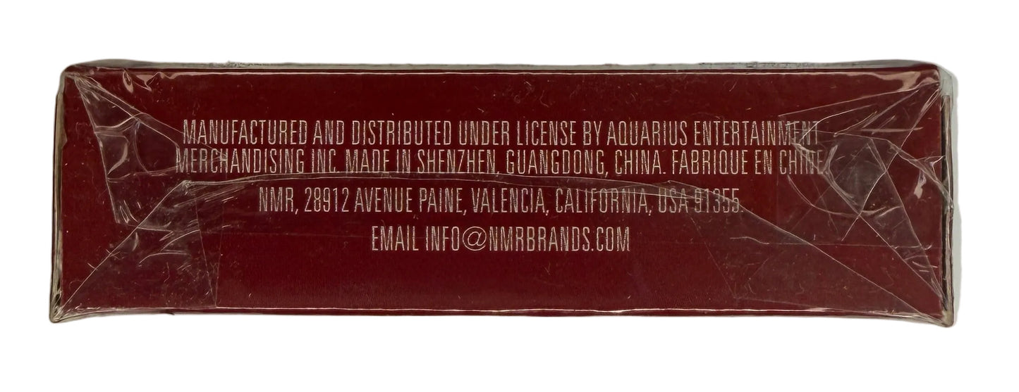 Rectangular red box with text on a white background