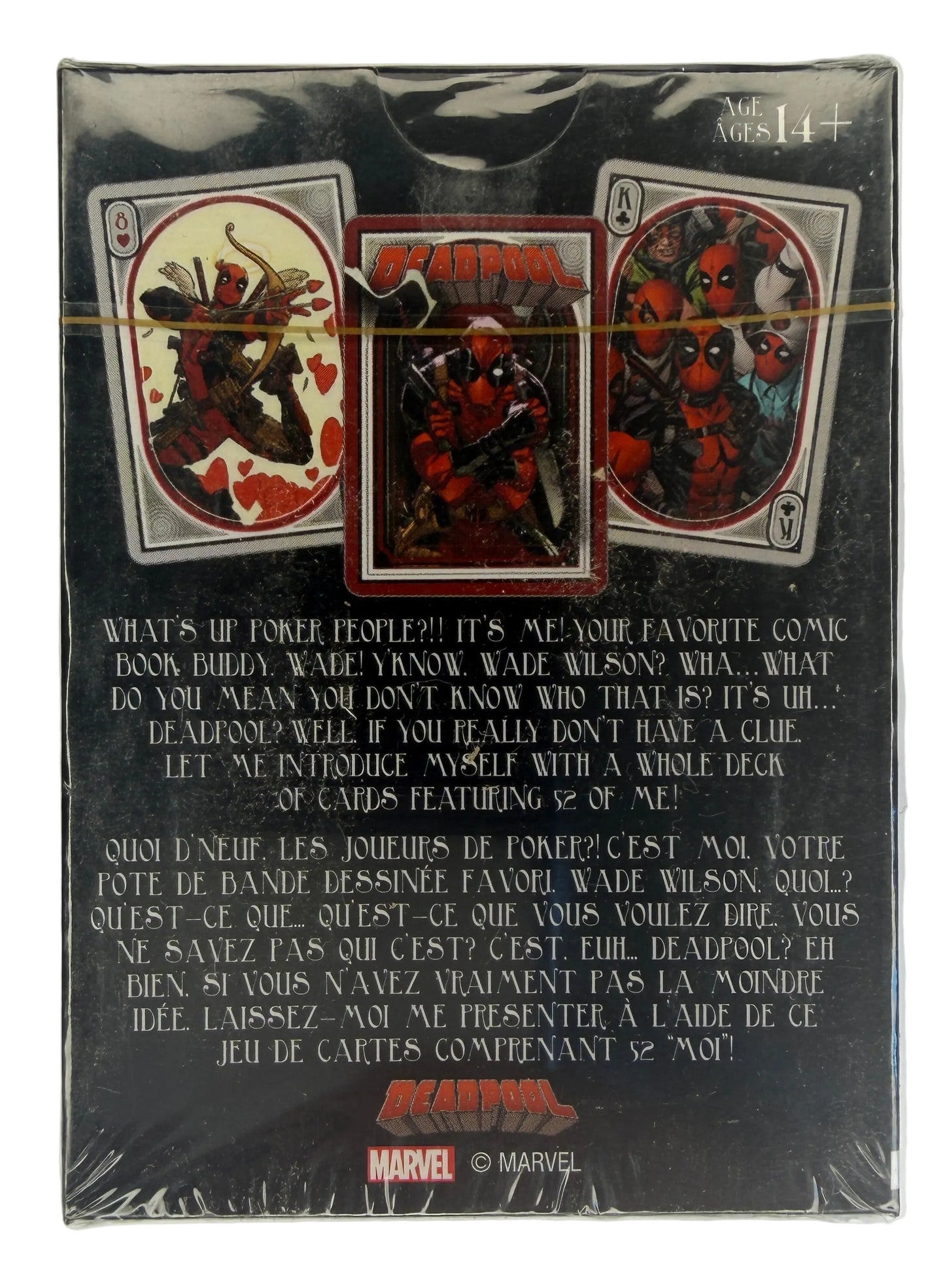 Marvel Comics Deadpool Licensed Playing Cards – Collectible Gift Deck