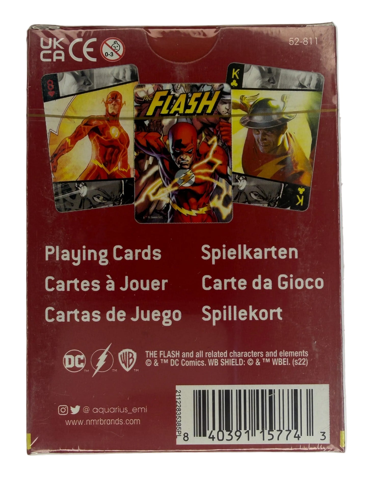 DC Comics The Flash Playing Cards – Officially Licensed Collectible Deck