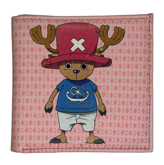 One Piece Chopper Pink Bifold Wallet