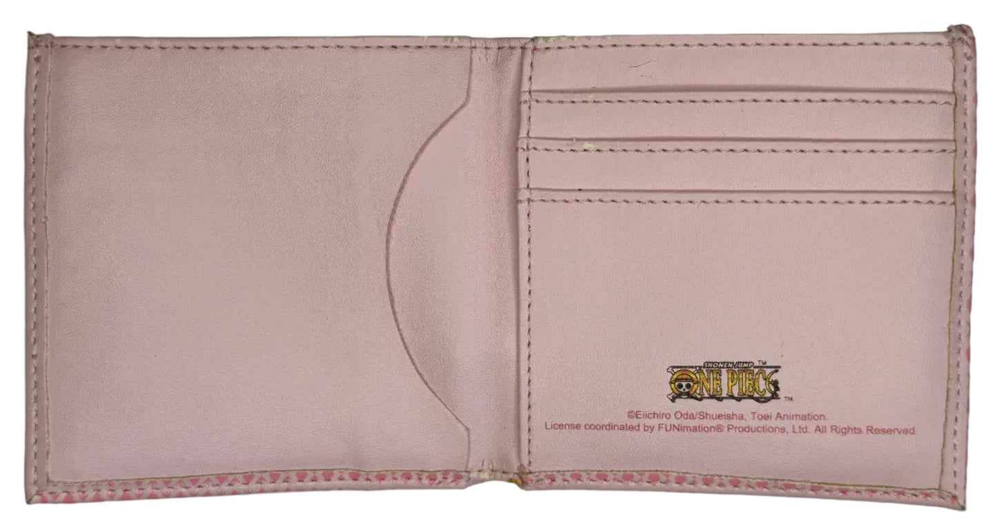 One Piece Chopper Pink Bifold Wallet