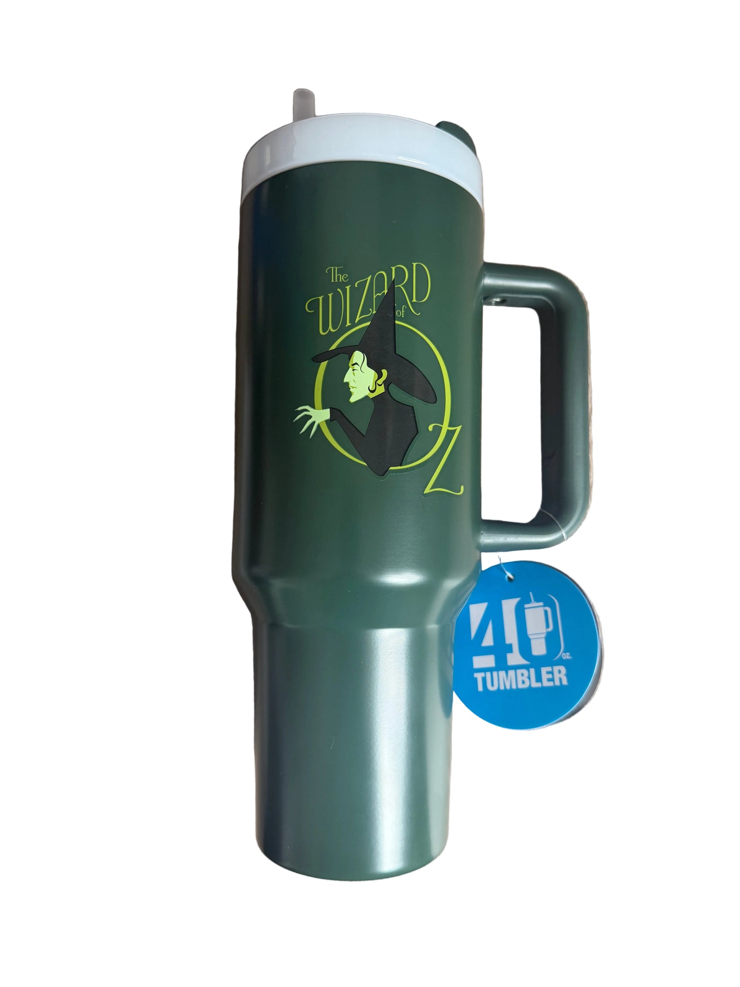 Wizard Of Oz Wicked Witch Insulated Large Metal Travel Mug with Straw