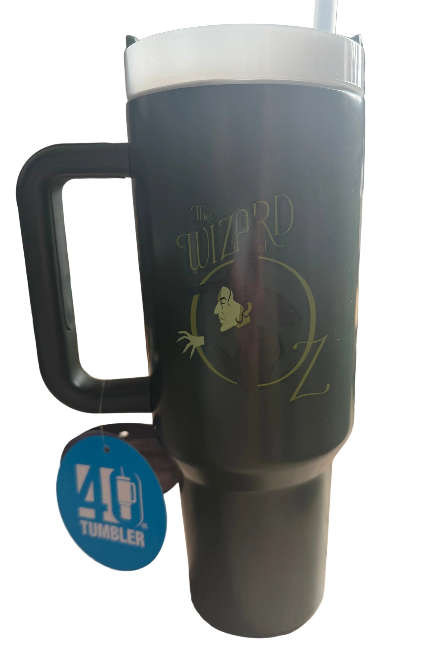 Wizard Of Oz Wicked Witch Insulated Large Metal Travel Mug with Straw