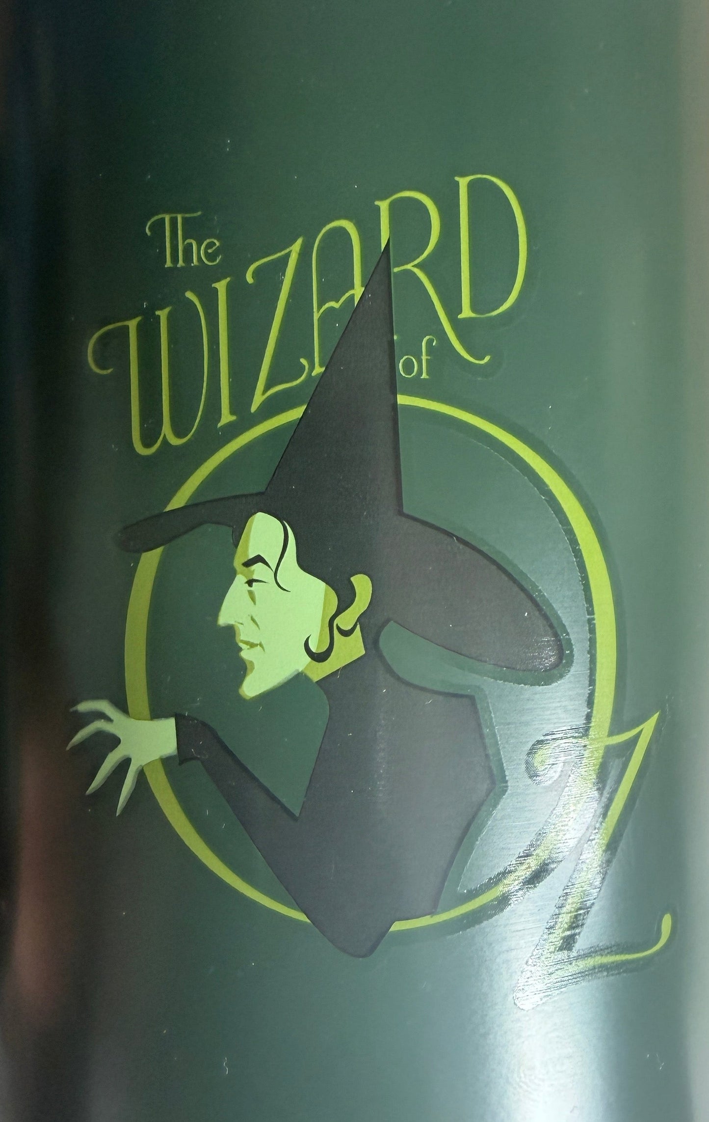 Wizard Of Oz Wicked Witch Insulated Large Metal Travel Mug with Straw