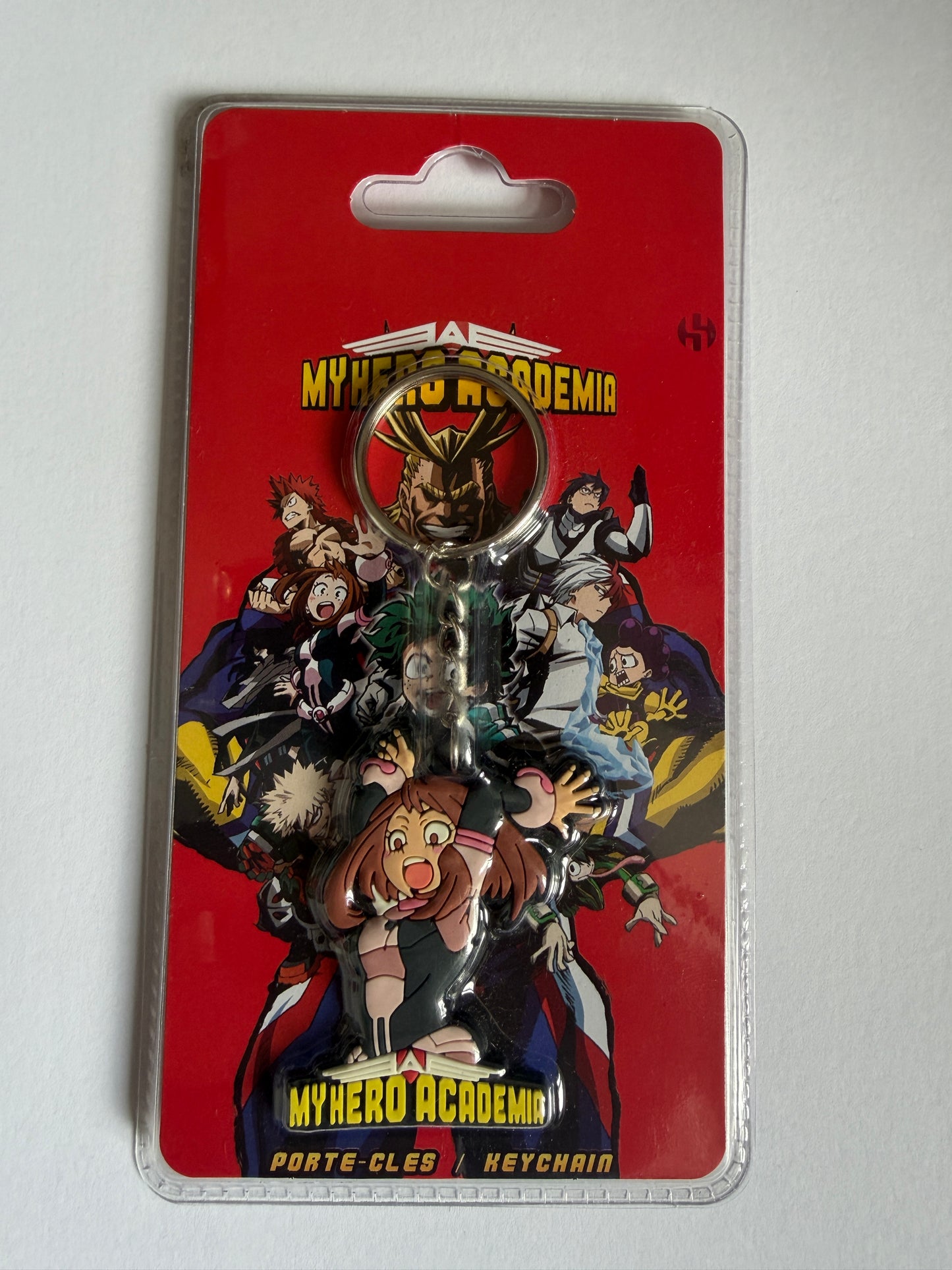 Porte-clés en PVC Ochaco Uraraka de My Hero Academia - Sous licence officielle