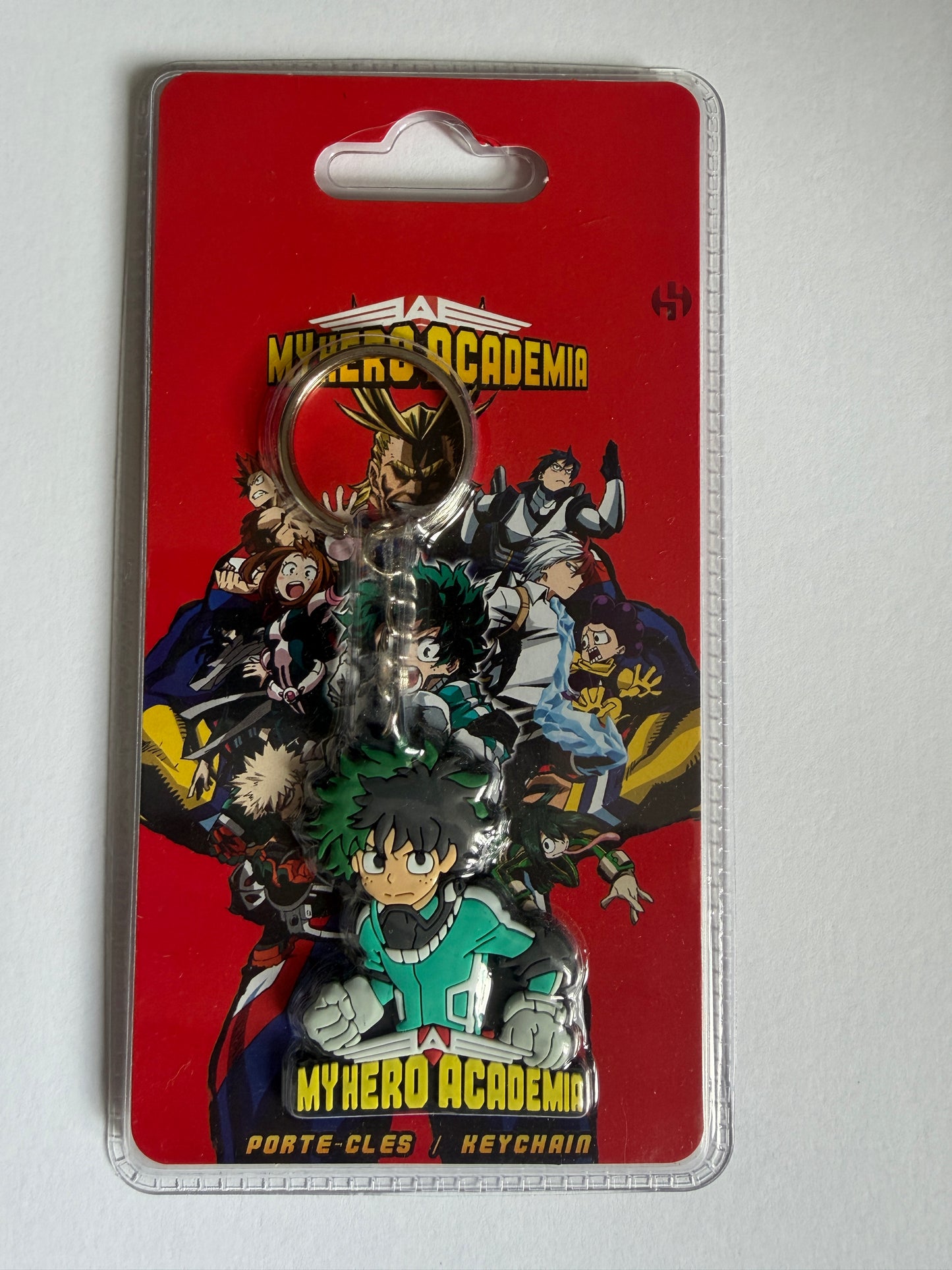Porte-clés en PVC Izuku Midoriya de My Hero Academia - Sous licence officielle