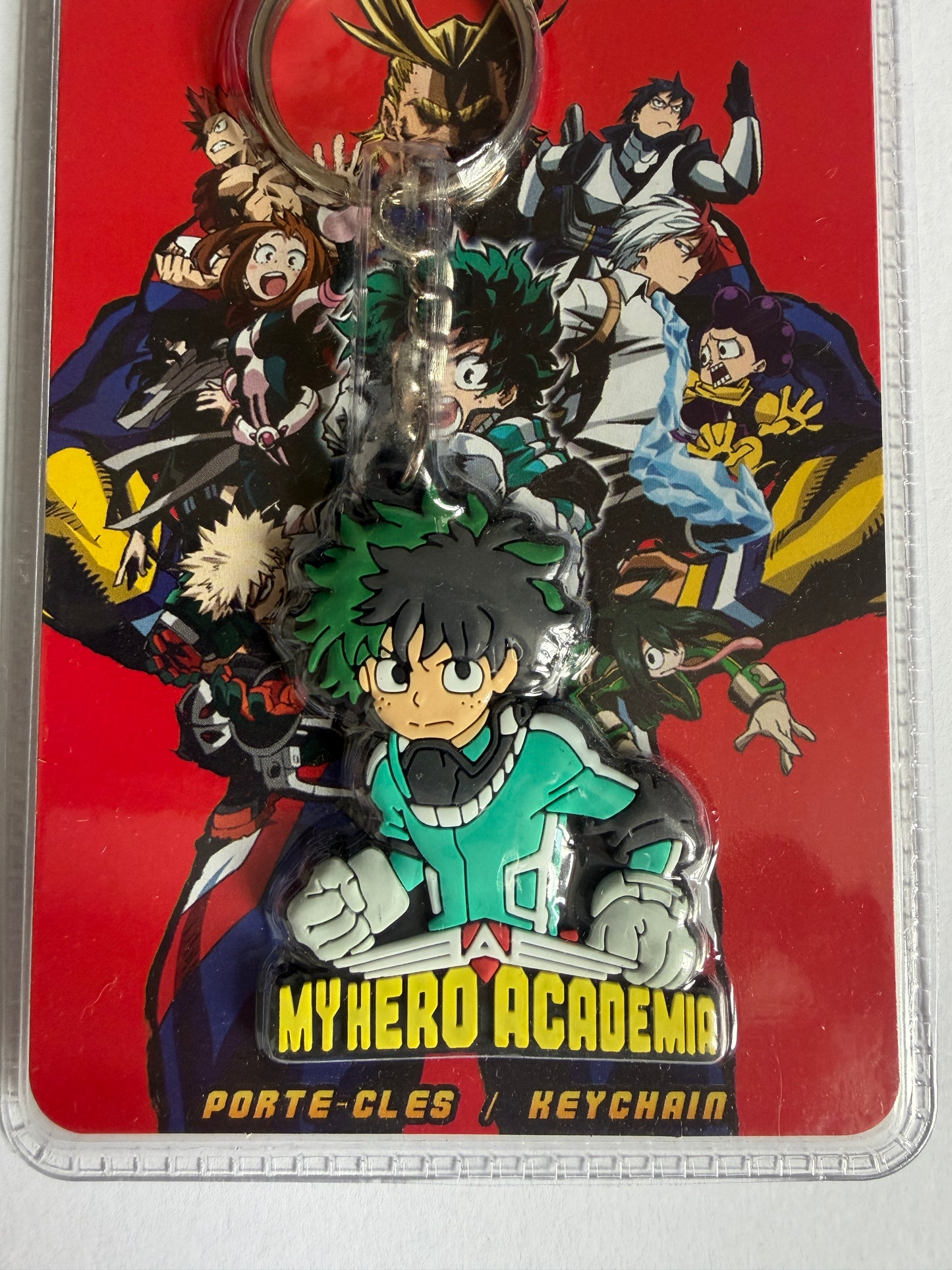 Porte-clés en PVC Izuku Midoriya de My Hero Academia - Sous licence officielle