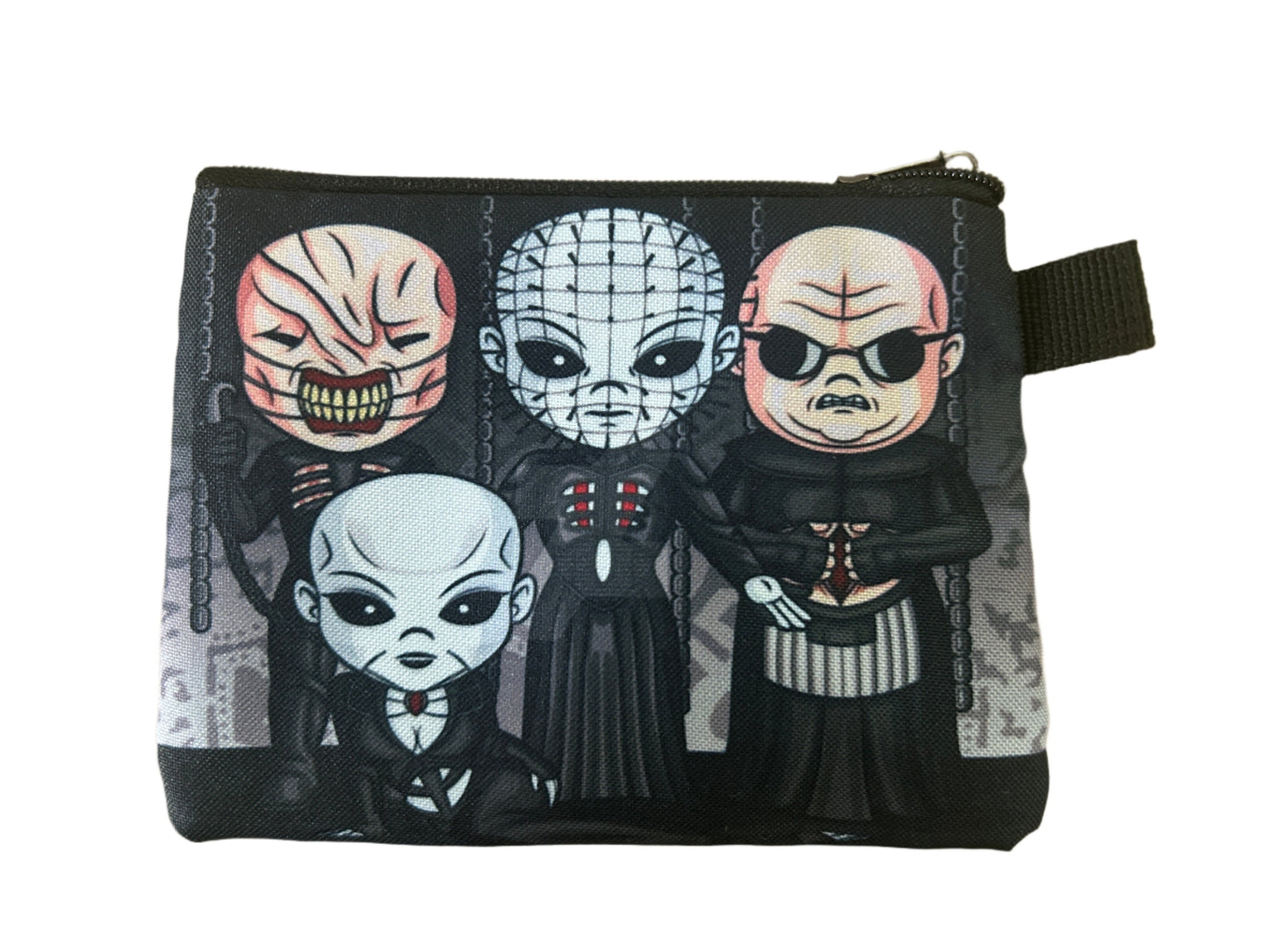 Horror Movie Themed Zipped Coin Purses