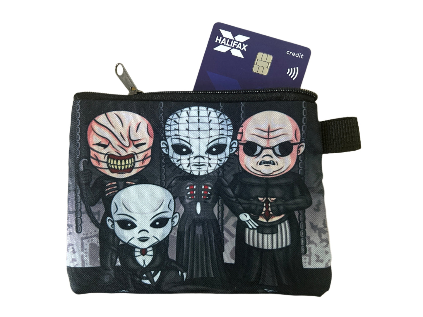 Horror Movie Themed Zipped Coin Purses