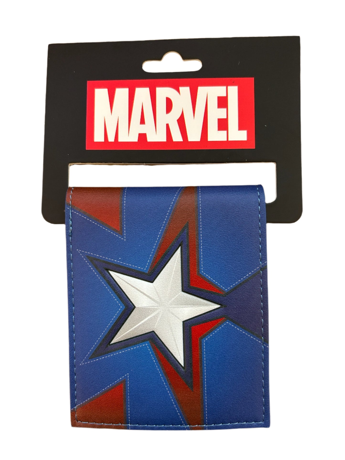 Marvel Comics Captain America Bifold Wallet With Comic-Strip Lining