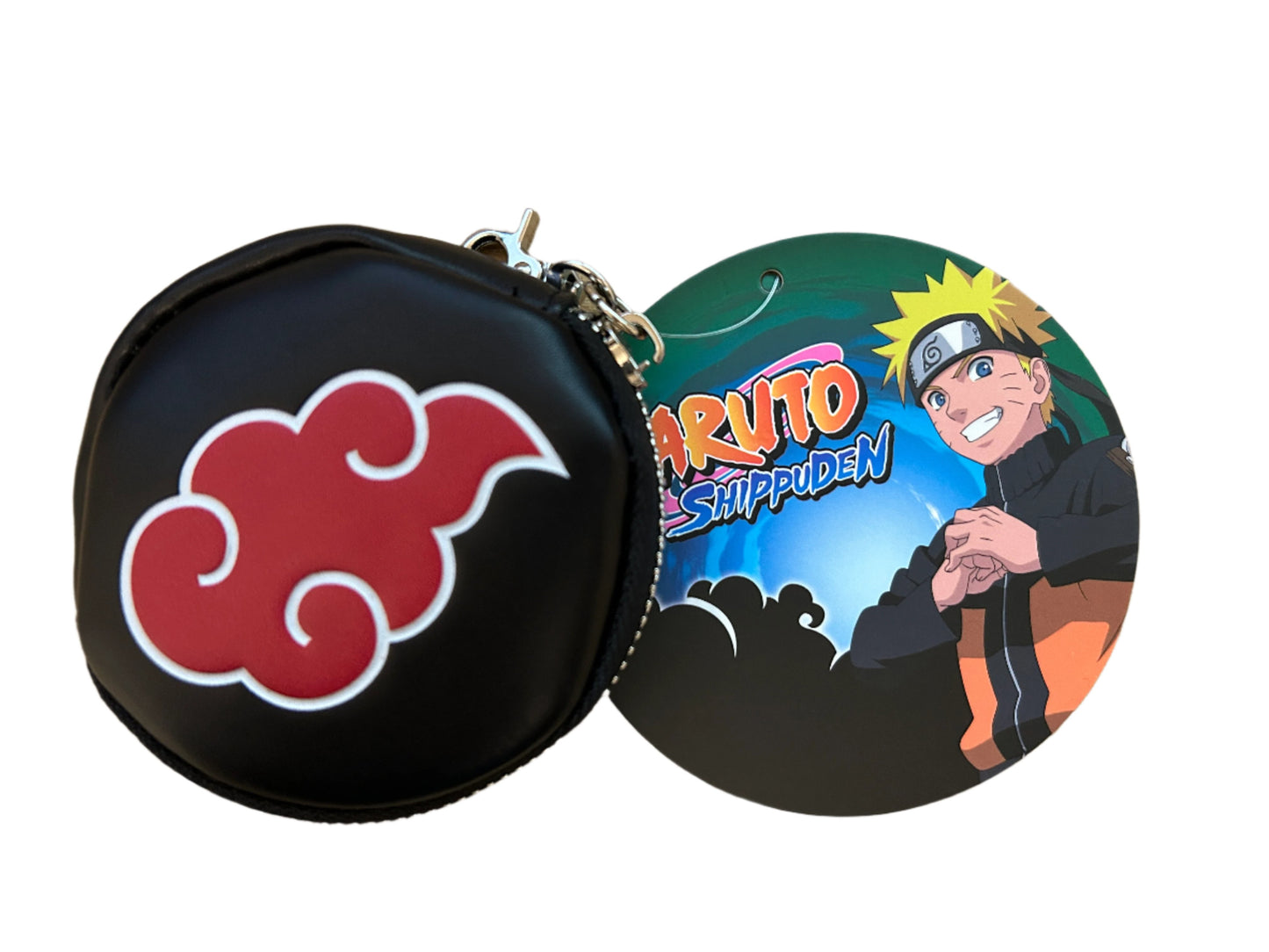 Naruto Shippuden Clouds Zipped Licensed Coin Purse