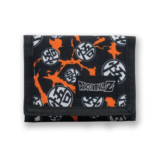 Dragon Ball Z Logo Bolt Trifold Kids Wallet