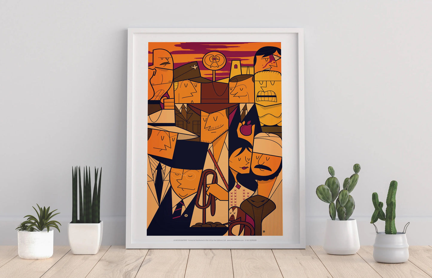 Indiana Jones Raiders of the Lost Ark Pop Art Print 11 x 14 inches