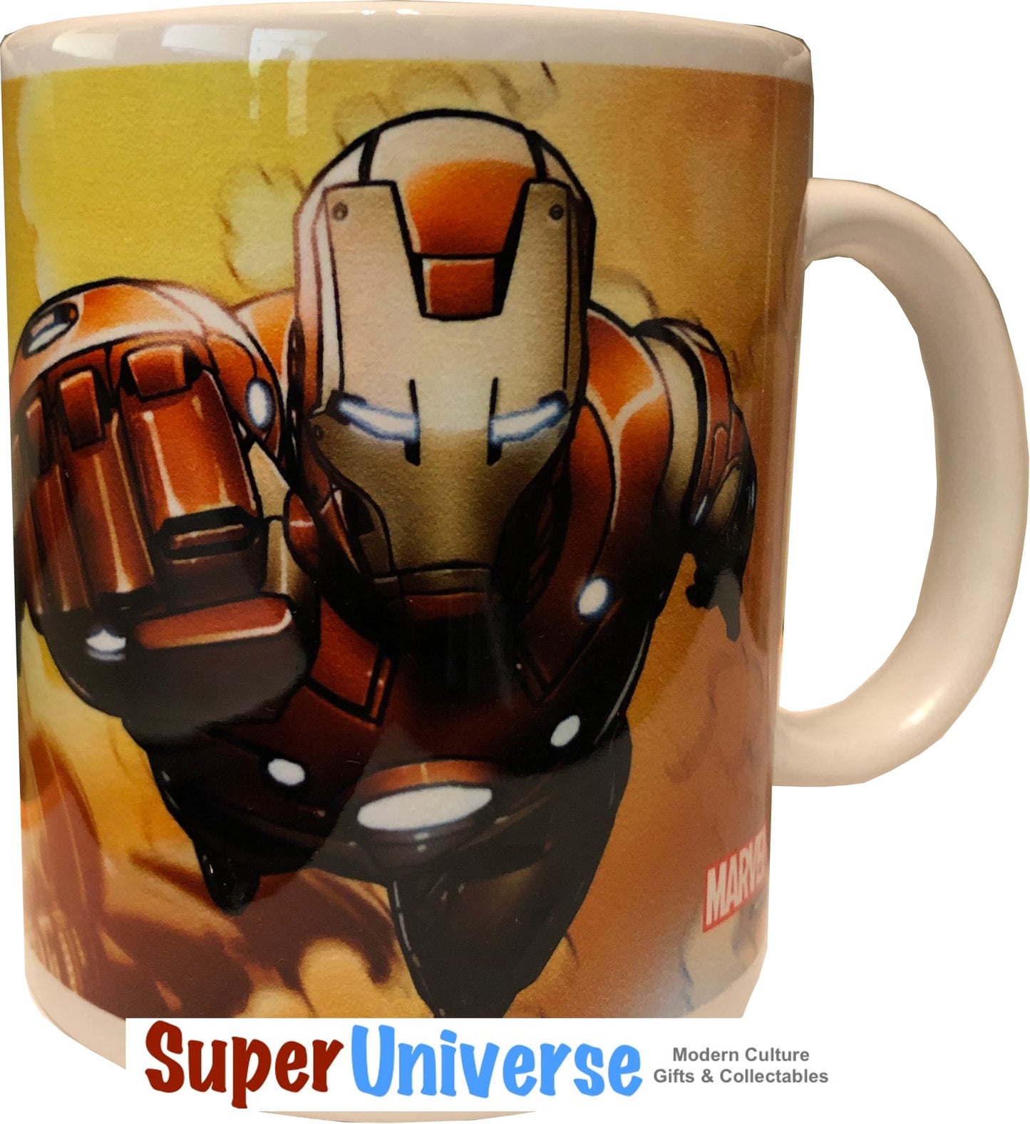 Tasse en boîte Marvel Comics Iron Man et War Machine 320 ml