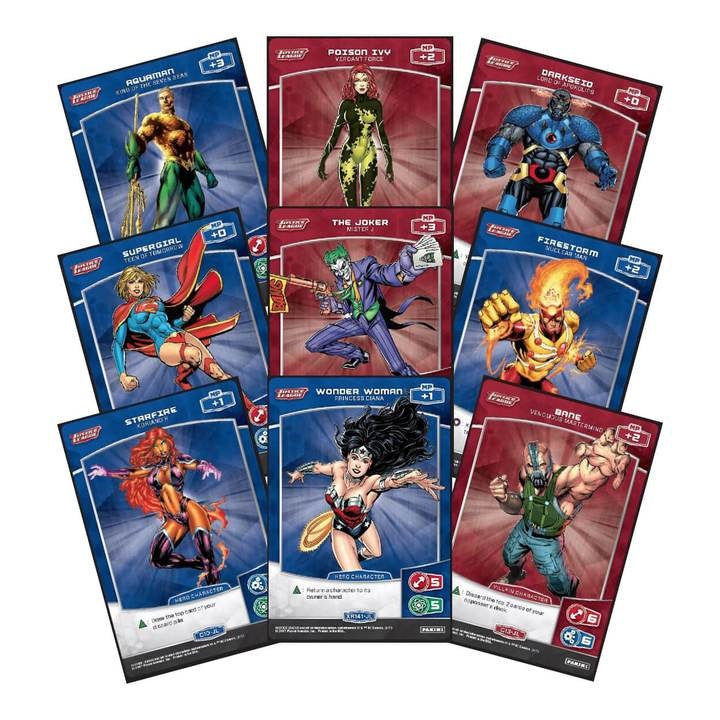 Cartes à collectionner Panini MetaX Justice League - Pack de démarrage de 50 cartes neuves et scellées