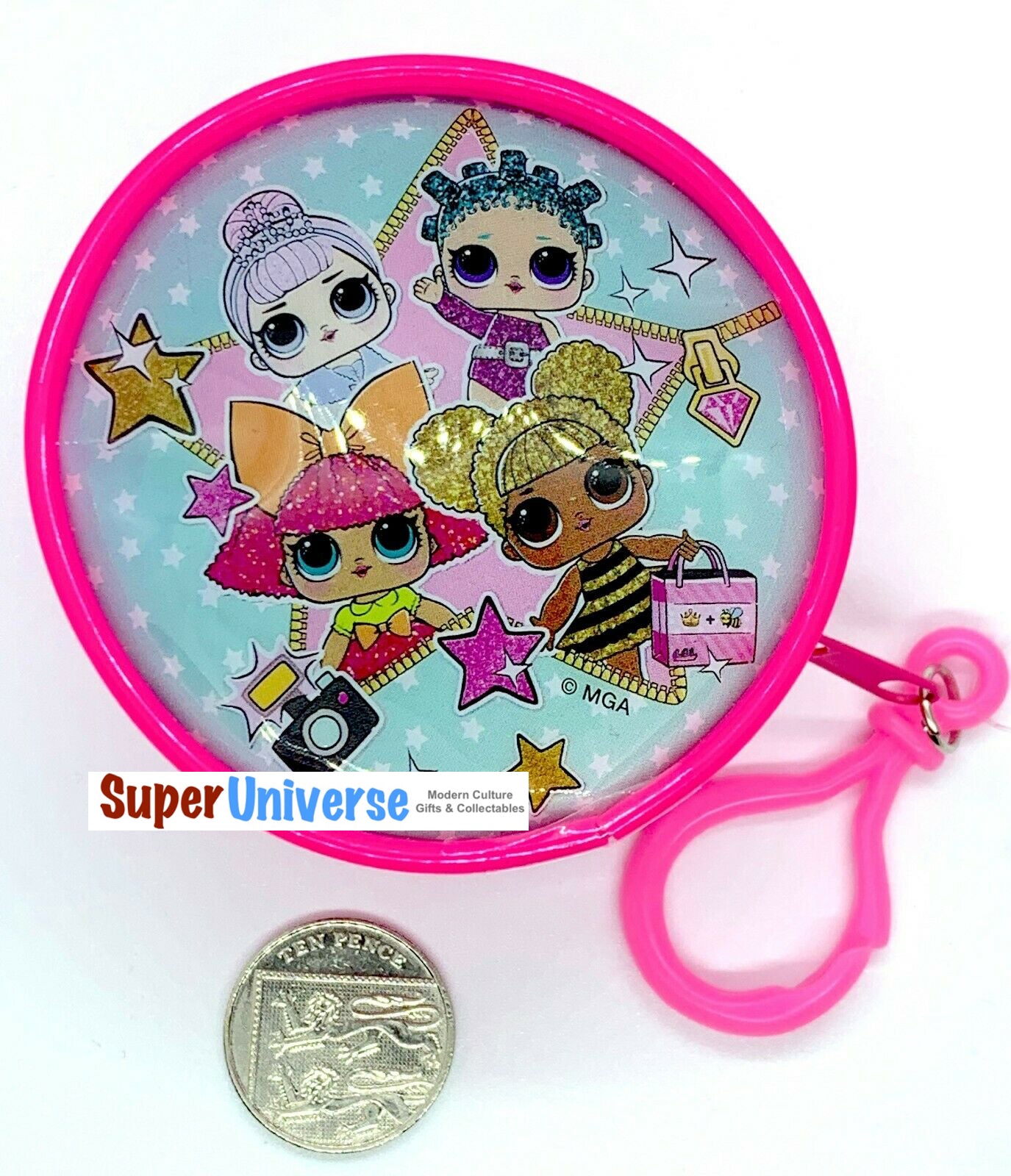 L.O.L Surprise Small Coin Purse With Bag Clip