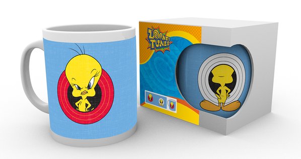 Tasse en boîte Looney Tunes Tweety Pie 320 ml - Sous licence complète