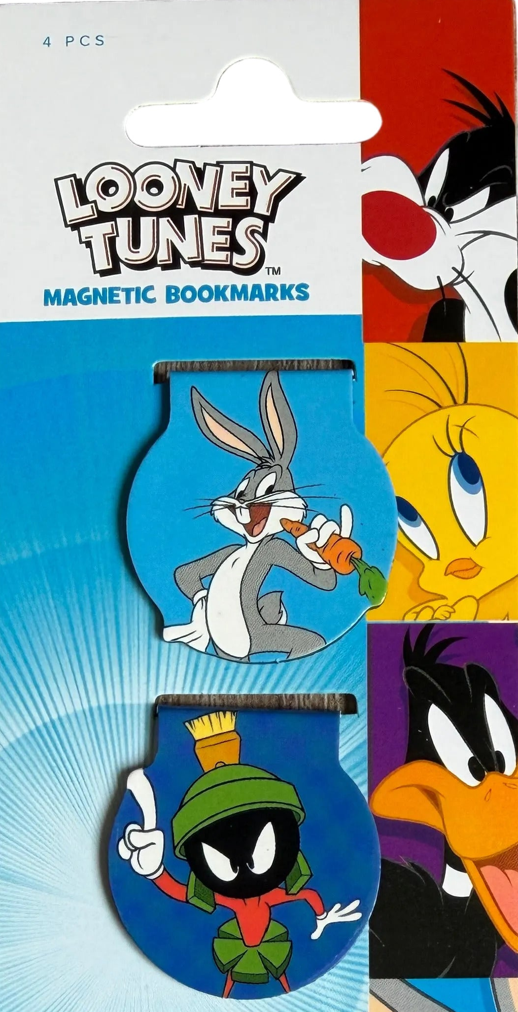 Looney Tunes Characters Magnetic Bookmarks