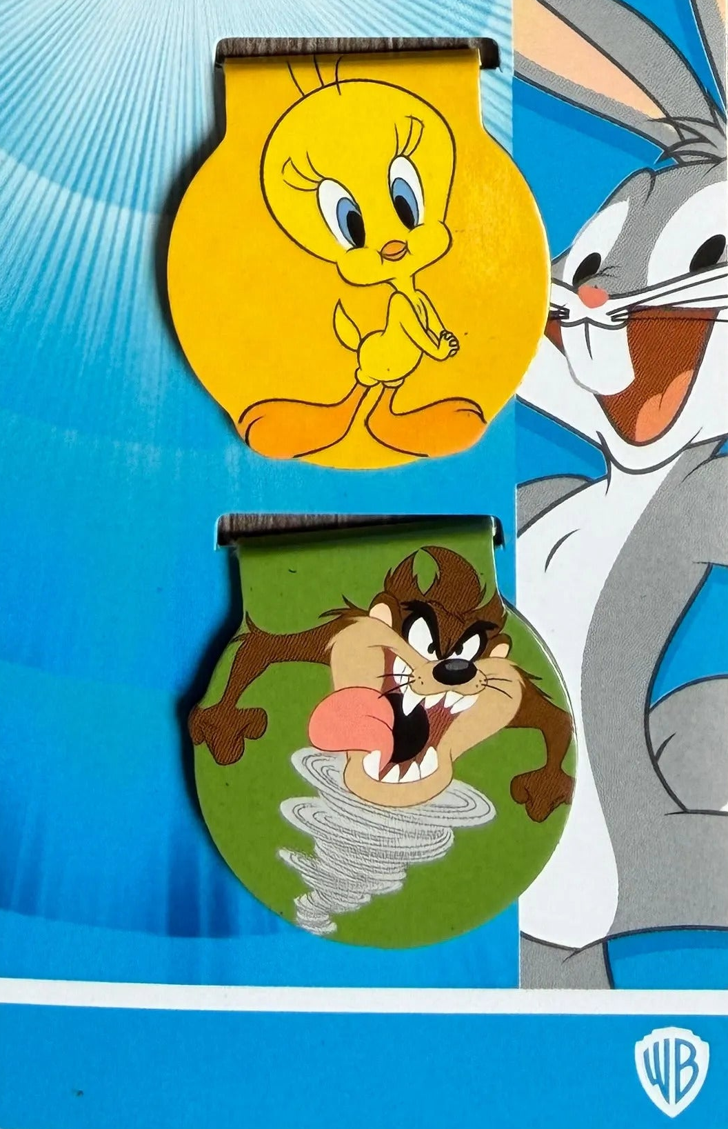 Looney Tunes Characters Magnetic Bookmarks