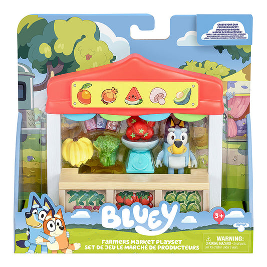 Bluey Series 10 Mini Farmers Market Playset