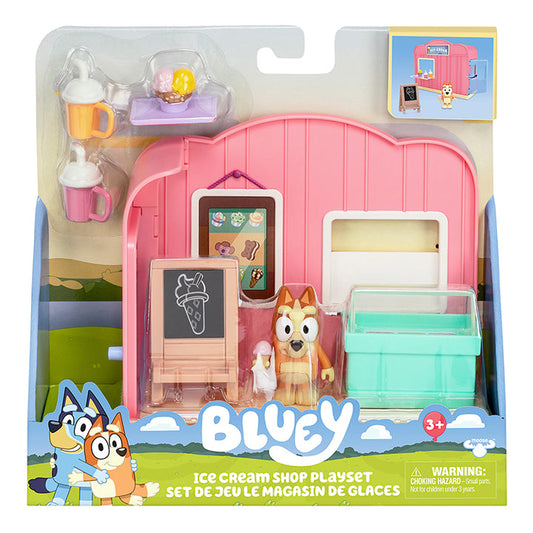 Bluey Series 10 Mini Ice Cream Shop Playset