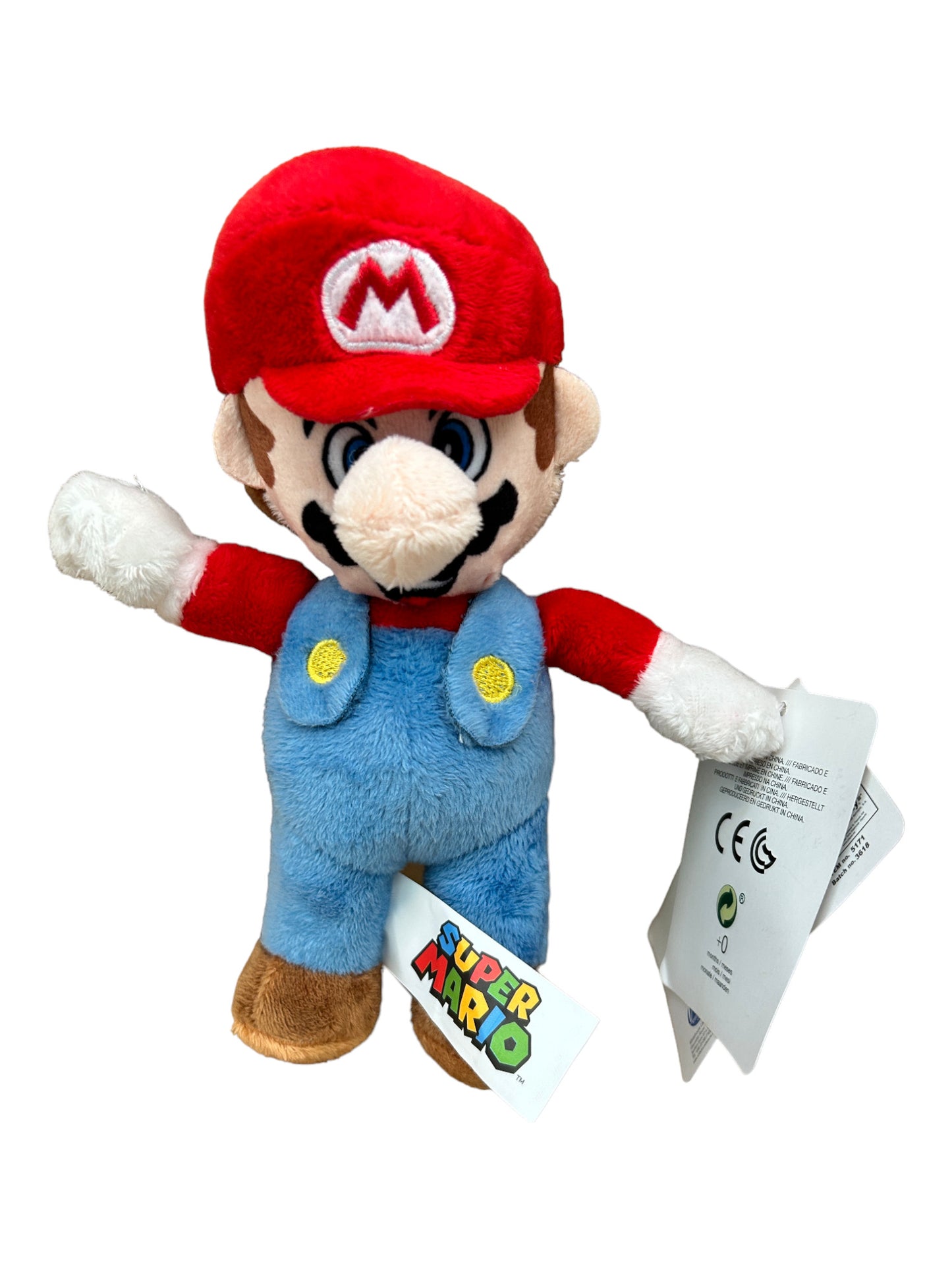 Peluche sous licence Nintendo Super Mario 20 CM - Mario